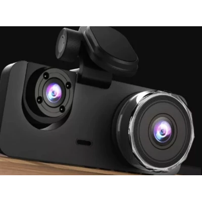 Camera tripla auto DVR 2 Full HD inregistrare automata