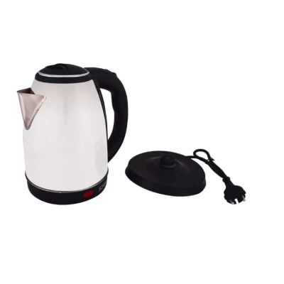 Cana Fierbator Scarlett 1500W capacitate 2L Oprire automata Inox/Negru