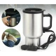 Cana termos auto cu adaptor pentru priza din masina 400 ml