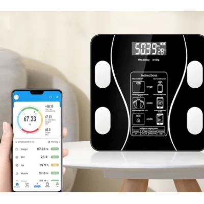 Cantar corporal SMART conectare bluetooth monitorizare greutate max 180kg