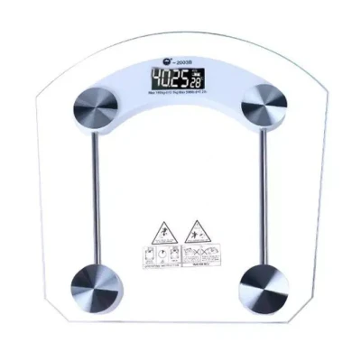 Cantar De Baie Display LCD Platforma Din Sticla Securizata 180 kg RD-E250