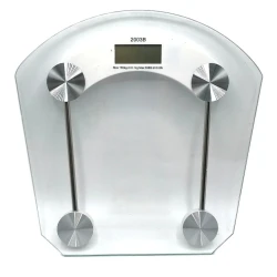 Cantar De Baie Display LCD Platforma Din Sticla Securizata 180 kg RD-E250