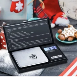 Cantar De Bijuterii 200g X 0.01 Auto Calibrare Precizie Ridicata Lcd