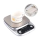 Cantar de bucatarie electronic cu display LCD GRI