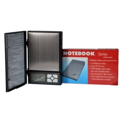 Cantar din plastic pentru bijuterii model notebook