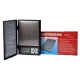 Cantar din plastic pentru bijuterii model notebook
