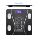 Cantar Electronic Ecran Digital Iluminat Compatibil Android/Ios cu Termometru AC-180 MD