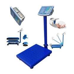 Cantar electronic LIDER MX412 de 350kg cu display dublu brat rabatabil si platforma 40 x 50 cm