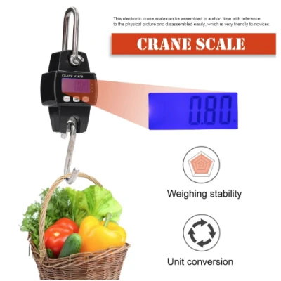 Cantar electronic MX950 de mana 300Kg compact cu carlig