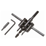 Carota/Burghie pentru lemn reglabila  D 30 - 120 mm 