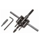 Carota/Burghie pentru lemn reglabila  D 30 - 120 mm