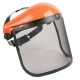 Casca protectie motocoasa cu viziera de plasa MX177