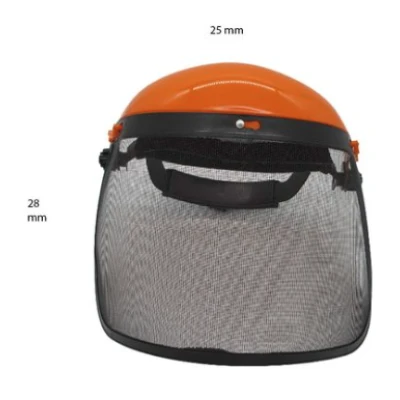 Casca protectie motocoasa cu viziera de plasa MX177