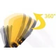Casca protectie motocoasa cu viziera plexiglas MX505
