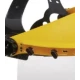Casca protectie motocoasa cu viziera plexiglas MX505
