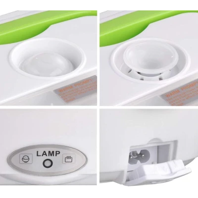 UB Caserola Electrica Termica LunchBox pentru Mancare Capacitate 1L 220V PORTOCALIE