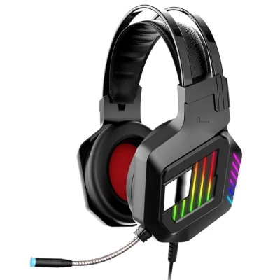 Casti Andowl Q E8 Over Ear Gaming cu conexiune 2x3,5mm / USB Negru