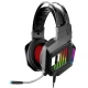 Casti Andowl Q E8 Over Ear Gaming cu conexiune 2x3,5mm / USB Negru