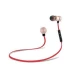 Casti audio Bluetooth sport stereo cu suport magnetic rosu auriu