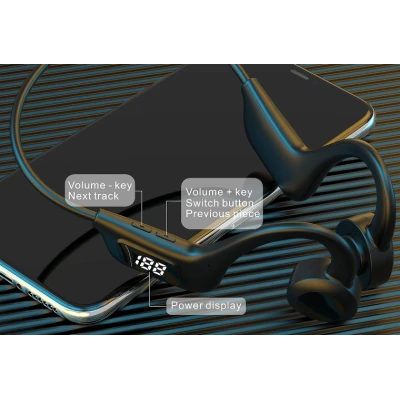 Casti bluetooth BL13E Handsfree sport cu banda