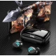 Casti bluetooth M27 cu afisaj digital
