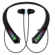 Casti wireless Andowl Q EM20 Bluetooth cu 7 culori LED 