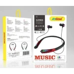 Casti wireless Andowl Q EM20 Bluetooth cu 7 culori LED 