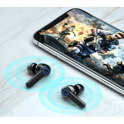 Casti wireless M19 cu cutie de incarcare si afisaj digital Compatibilitate universala bluetooth