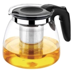 Ceainic 900 ml din sticla termorezistenta filtru infuzor