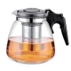 Ceainic 900 ml din sticla termorezistenta filtru infuzor