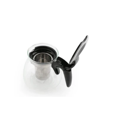 Ceainic 900 ml din sticla termorezistenta filtru infuzor