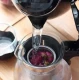 Ceainic 900 ml din sticla termorezistenta filtru infuzor