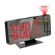Ceas de masa DS 3718LW afisaj si proiectie efect oglinda alarma temperatura umiditate