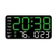 Ceas de masa sau perete 6659 cu afisaj digital temperatura si alrma