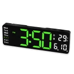 Ceas de perete / masa electronic RD A322 de 32cm afisaj verde