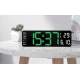Ceas de perete / masa electronic RD A322 de 32cm afisaj verde