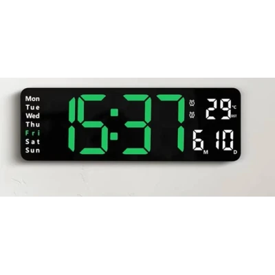 UB Ceas de perete / masa electronic RD A324 de 32cm afisaj rosu