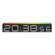 Ceas decorativ ecran LED RGB functie de captare a sunetului afisare ora alarma 3 niveluri de reglare a luminozitatii