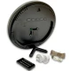 Ceas digital cu termometru CGH 8011 de 30 cm cu telecomanda