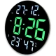 Ceas digital cu termometru CGH 8011 de 30 cm cu telecomanda