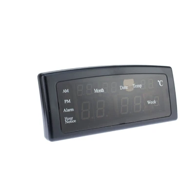 Ceas digital de masa 909-A LED cu alarma si termometru