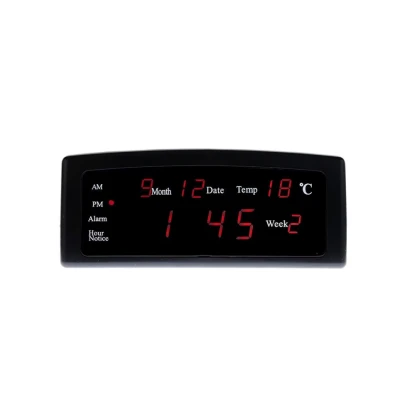 Ceas digital de masa 909-A LED cu alarma si termometru