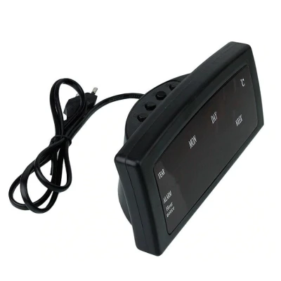 Ceas digital de masa 909 A LED cu alarma si termometru