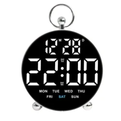 Ceas digital de masa si de perete GH8029 calendar temperatura alarma activare Vocala