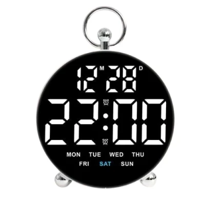 Ceas digital de masa si de perete GH8029 calendar temperatura alarma activare Vocala