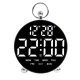 Ceas digital de masa si de perete GH8029 calendar temperatura alarma activare Vocala