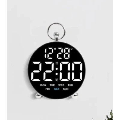 Ceas digital de masa si de perete GH8029 calendar temperatura alarma activare Vocala