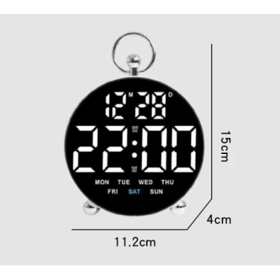 Ceas digital de masa si de perete GH8029 calendar temperatura alarma activare Vocala