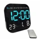 Ceas digital de perete 6650 calendar temperatura ora alarma cu telecomanda
