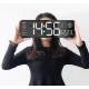 Ceas Digital de Perete RD AB6626 afisaj ALB Functie de Termometru Calendar Temporizator Alarma Dubla